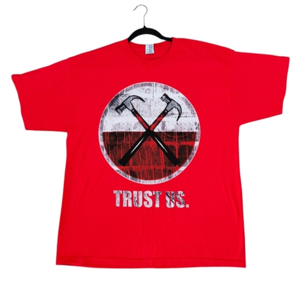 Roger Waters Pink Floyd Trust Us Rare Merch Memorabilia 2010 Tour Tee XL